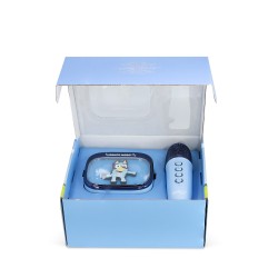 ALTAVOZ DE KARAOKE INALÁMBRICO CON MICRÓFONO Y LUCES LED BLUEY COMPATIBLE CON CUALQUIER FUENTE DE SONIDO BLUETOOTH