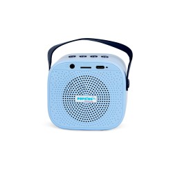 ALTAVOZ DE KARAOKE INALÁMBRICO CON MICRÓFONO Y LUCES LED BLUEY COMPATIBLE CON CUALQUIER FUENTE DE SONIDO BLUETOOTH