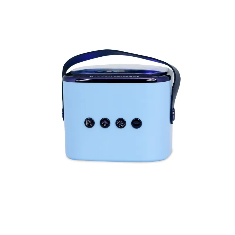 BLUEY WIRELESS KARAOKE SPEAKER WITH MICROPHONE AND LED LIGHTS, COMPATIBLE WITH ANY BLUETOOTH AUDIO SOURCE - The Shop Gamer