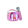 PEPPA PIG WIRELESS KARAOKE SPEAKER WITH MICROPHONE AND LED LIGHTS, COMPATIBLE WITH ANY BLUETOOTH AUDIO SOURCE - The Shop Gamer