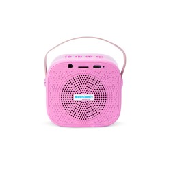 ALTAVOZ DE KARAOKE INALÁMBRICO CON MICRÓFONO Y LUCES LED PEPPA PIG COMPATIBLE CON CUALQUIER FUENTE DE SONIDO BLUETOOTH