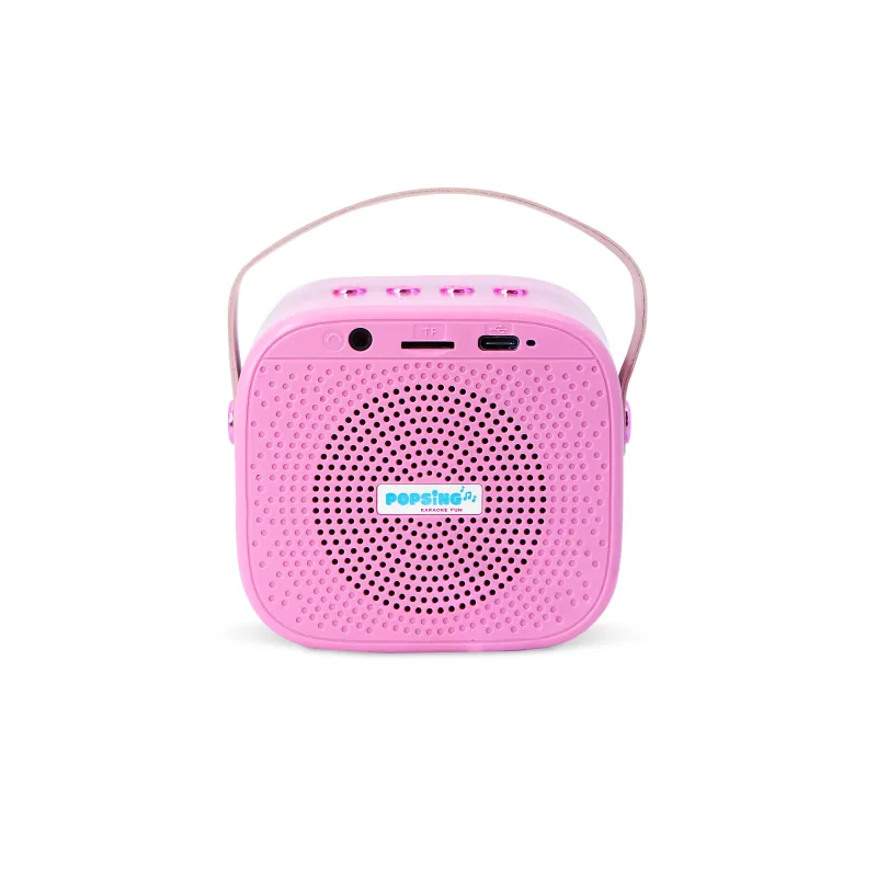 ALTOPARLANTE KARAOKE WIRELESS CON MICROFONO E LUCI LED PEPPA PIG COMPATIBILE CON QUALSIASI SORGENTE AUDIO BLUETOOTH - The Shop G