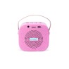 ALTAVOZ DE KARAOKE INALÁMBRICO CON MICRÓFONO Y LUCES LED PEPPA PIG COMPATIBLE CON CUALQUIER FUENTE DE SONIDO BLUETOOTH