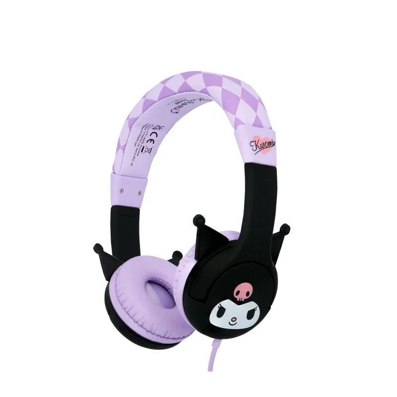 CASQUE ENFANT FILAIRE KUROMI À VOLUME LIMITÉ, SOUS LICENCE OFFICIELLE KUROMI - The Shop Gamer