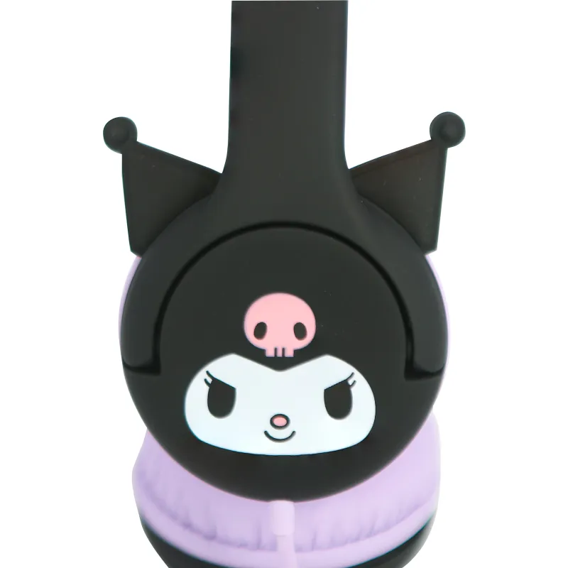 CUFFIE PER BAMBINI CON CAVO KUROMI, VOLUME LIMITATO, LICENZA UFFICIALE KUROMI - The Shop Gamer