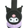 AURICULARES INFANTILES CON CABLE KUROMI LIMITADOS EN VOLUMEN CON LICENCIA OFICIAL KUROMI