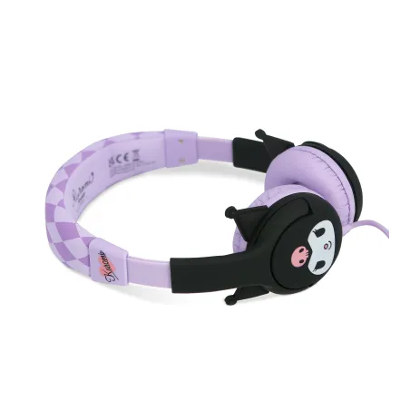 CASQUE ENFANT FILAIRE KUROMI À VOLUME LIMITÉ, SOUS LICENCE OFFICIELLE KUROMI - The Shop Gamer