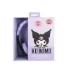 KUROMI KINDER-KOPFHÖRER MIT KABEL, LAUTSTÄRKEBEGRENZT, OFFIZIELL LIZENZIERT KUROMI - The Shop Gamer