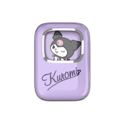 AURICULARES INALÁMBRICOS KUROMI CON ESTUCHE DE CARGA DESLIZANTE Y LUZ LED CON LICENCIA OFICIAL KUROMI