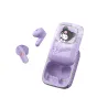 KABELLOSE KUROMI-KOPFHÖRER MIT SCHIEBE-LADEETUI UND LED-LICHT, OFFIZIELL VON KUROMI LIZENZIERT - The Shop Gamer