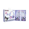 CASQUE ENFANT SANS FIL KUROMI AVEC CONTRÔLE PARENTAL DU VOLUME ET CÂBLE DE PARTAGE AUDIO - The Shop Gamer