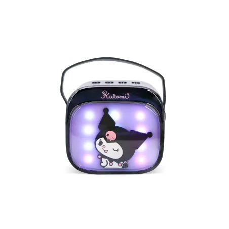 ALTOPARLANTE KARAOKE SENZA FILI CON MICROFONO E LUCI LED KUROMI COMPATIBILE CON QUALSIASI SORGENTE AUDIO BLUETOOTH - The Shop Ga