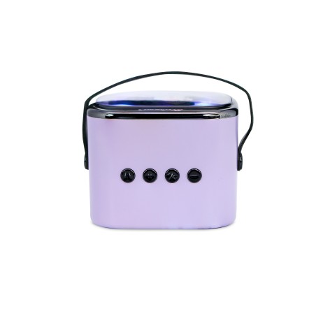 ALTAVOZ DE KARAOKE INALÁMBRICO CON MICRÓFONO Y LUCES LED KUROMI COMPATIBLE CON CUALQUIER FUENTE DE SONIDO BLUETOOTH