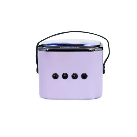 ALTOPARLANTE KARAOKE SENZA FILI CON MICROFONO E LUCI LED KUROMI COMPATIBILE CON QUALSIASI SORGENTE AUDIO BLUETOOTH - The Shop Ga