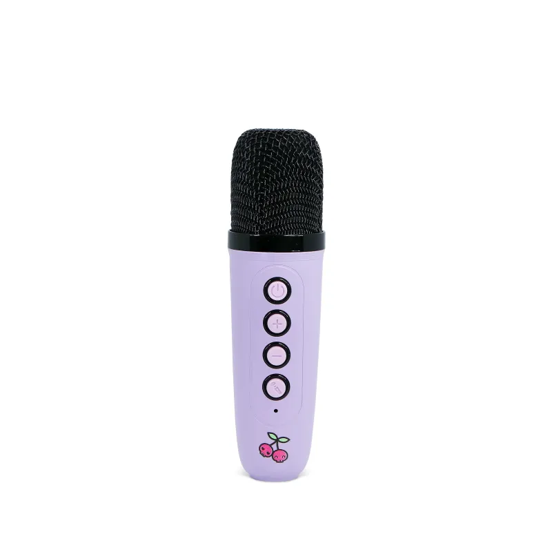 KUROMI WIRELESS KARAOKE SPEAKER WITH MICROPHONE AND LED LIGHTS, COMPATIBLE WITH ANY BLUETOOTH AUDIO SOURCE - The Shop Gamer