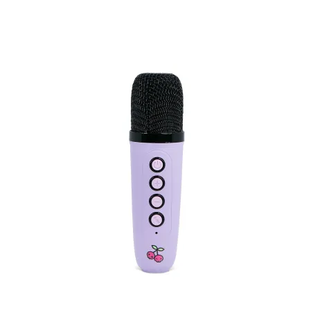 ALTOPARLANTE KARAOKE SENZA FILI CON MICROFONO E LUCI LED KUROMI COMPATIBILE CON QUALSIASI SORGENTE AUDIO BLUETOOTH - The Shop Ga