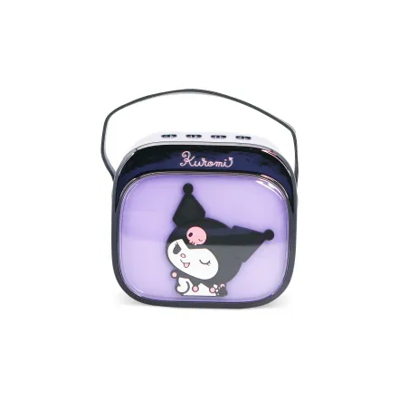 ALTOPARLANTE KARAOKE SENZA FILI CON MICROFONO E LUCI LED KUROMI COMPATIBILE CON QUALSIASI SORGENTE AUDIO BLUETOOTH - The Shop Ga