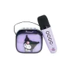 COLUNA DE KARAOKE SEM FIOS COM MICROFONE E LUZES LED KUROMI COMPATÍVEL COM QUALQUER FONTE DE SOM BLUETOOTH - The Shop Gamer