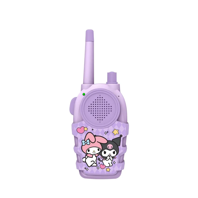 SET WALKIE TALKIES PER BAMBINI KUROMI, A PILE (NON INCLUSE), VIOLA E NERO - The Shop Gamer