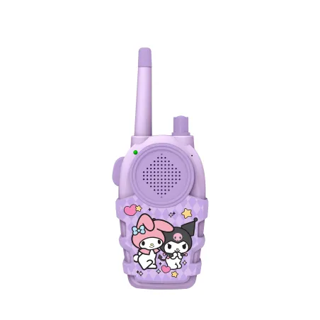 ENSEMBLE DE WALKIE TALKIES KUROMI POUR ENFANTS, À PILES NON INCLUSES, VIOLET ET NOIR - The Shop Gamer