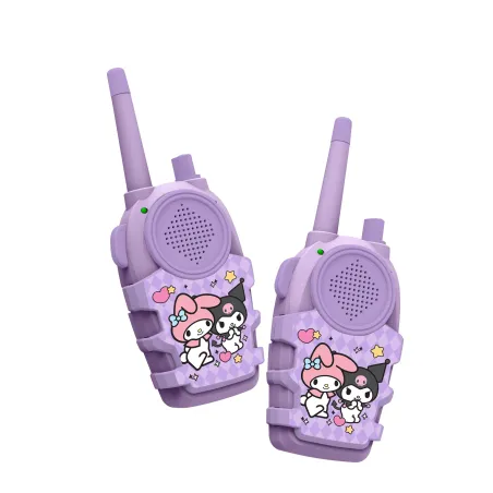 KUROMI WALKIE TALKIES FOR CHILDREN, BATTERY-POWERED, PURPLE AND BLACK, BATTERIES NOT INCLUDED - The Shop Gamer