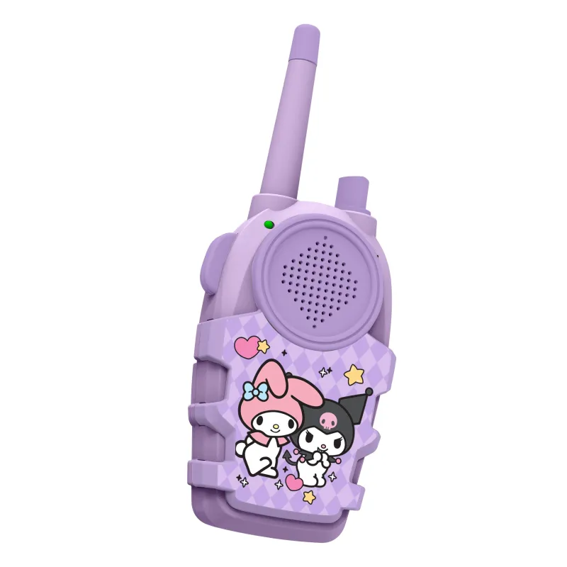 ENSEMBLE WALKIE TALKIES ENFANTS KUROMI, À PILES NON INCLUSES, VIOLET ET NOIR - The Shop Gamer