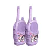 CONJUNTO DE WALKIE TALKIES INFANTIS KUROMI, INTERCOMUNICADORES A PILHAS (NÃO INCLUÍDAS), ROXO E PRETO - The Shop Gamer