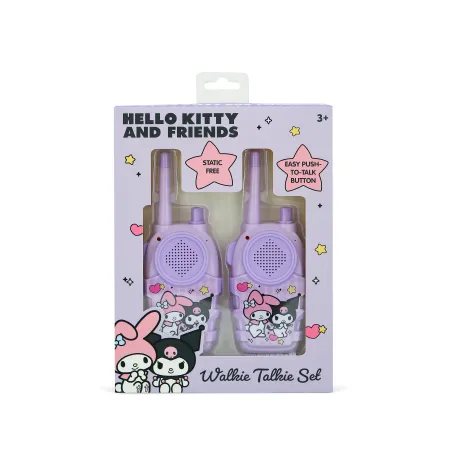SET WALKIE TALKIES PER BAMBINI KUROMI, A PILE (NON INCLUSE), VIOLA E NERO - The Shop Gamer