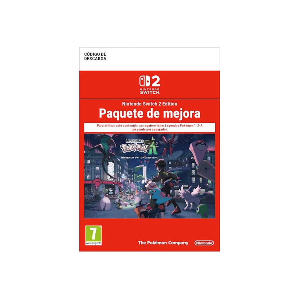 DDC Pokémon Legends: Z-A – Nintendo Switch 2 Edition UPGRADE PACK 10016443