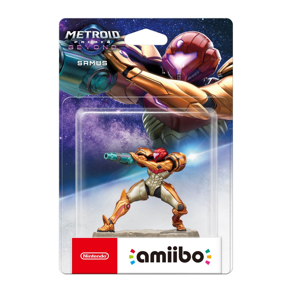 FIGURA AMIIBO SAMUS COLECCIÓN METROID PRIME 4 PAREA NINTENDO SWITCH VERSIÓN ESPAÑOLA GARANTÍA EUROPEA