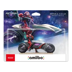FIGURINE AMIIBO SAMUS & VIOLA, COLLECTION METROID PRIME 4 POUR NINTENDO SWITCH, VERSION ESPAGNOLE, GARANTIE EUROPÉENNE - The Sho