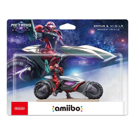AMIIBO-FIGUR SAMUS & VIOLA, METROID PRIME 4 KOLLEKTION FÜR NINTENDO SWITCH, SPANISCHE VERSION, EU-GARANTIE - The Shop Gamer