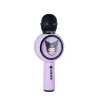 MICROFONO KARAOKE WIRELESS CON LUCI LED KUROMI, COMPATIBILE CON QUALSIASI SORGENTE AUDIO BLUETOOTH, LICENZA UFFICIALE KUROMI - T