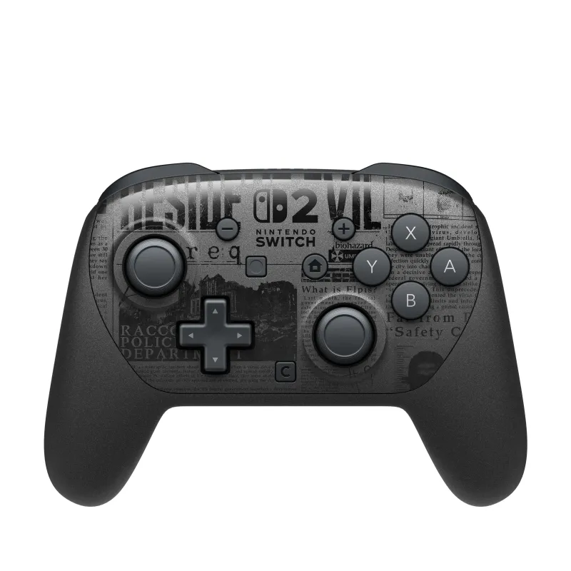 NINTENDO SWITCH 2 PRO CONTROLLER RESIDENT EVIL REQUIEM EDITION, MANETTE PRO POUR NINTENDO SWITCH 2, ÉDITION LIMITÉE - The Shop G