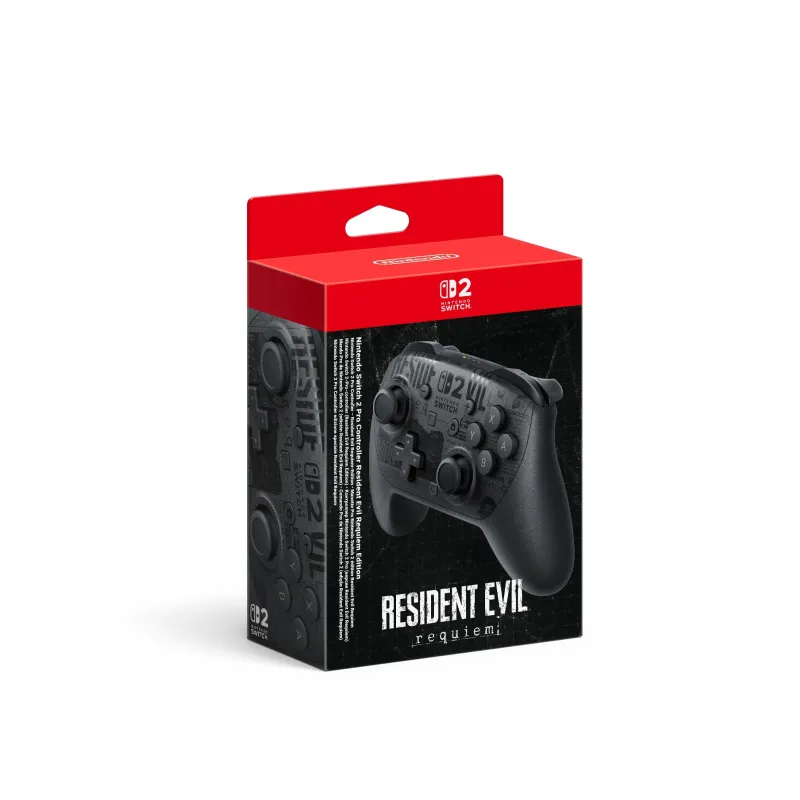 NINTENDO SWITCH 2 PRO CONTROLLER RESIDENT EVIL REQUIEM EDITION, PRO-CONTROLLER FÜR NINTENDO SWITCH 2, LIMITIERTE EDITION - The S