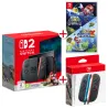 CONSOLE NINTENDO SWITCH 2 CON MARIO KART WORLD + SUPER MARIO GALAXY 1 E SUPER MARIO GALAXY 2 + JOYCON SWITCH 2 VERSIONE SPAGNOLA