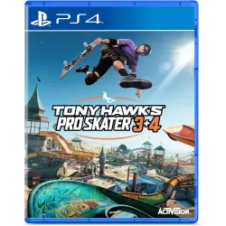 TONY HAWK’S PRO SKATER 3 + 4 PS4 PHYSICAL GAME FOR PLAYSTATION 4, SPANISH VERSION, EUROPEAN WARRANTY - The Shop Gamer
