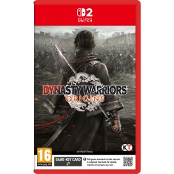 DYNASTY WARRIORS: ORIGINS SWITCH2 TARJETA LLAVE DE JUEGO PARA NINTENDO SWITCH 2 VERSIÓN ESPAÑOLA GARANTÍA EUROPEA EU WARRANTY