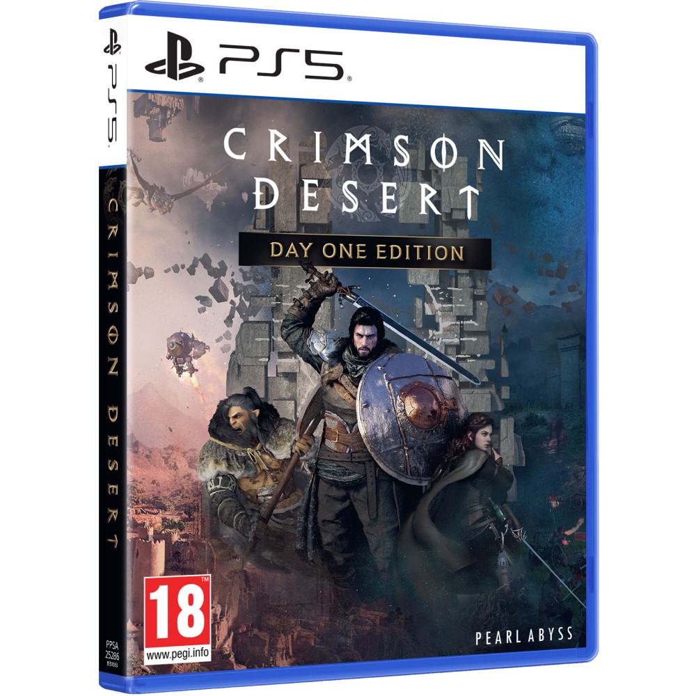 CRIMSON DESERT DAY 1 EDITION PS5 JUEGO FÍSICO PARA PLAYSTATION 5 VERSIÓN ESPAÑOLA GARANTÍA EUROPEA EUROPEAN WARRANTY