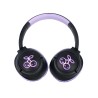 AURICULARES INALÁMBRICOS KUROMI PLEGABLES CON LUZ LED Y LICENCIA OFICIAL