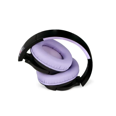 CUFFIE WIRELESS PIEGHEVOLI KUROMI CON LUCE LED E LICENZA UFFICIALE - The Shop Gamer