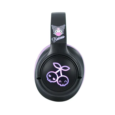 CUFFIE WIRELESS PIEGHEVOLI KUROMI CON LUCE LED E LICENZA UFFICIALE - The Shop Gamer