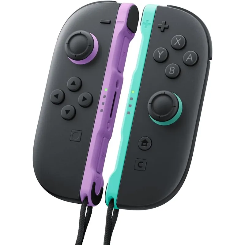 JOY-CON 2 PAAR LILA/GRÜN CONTROLLER FÜR NINTENDO SWITCH 2, SPANISCHE VERSION, EUROPÄISCHE GARANTIE - The Shop Gamer