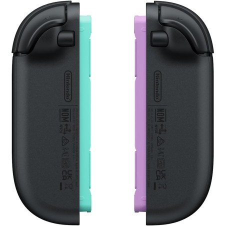 JOY-CON 2 PAREJA PÚRPURA/VERDE MANDOS PARA NINTENDO SWITCH 2 VERSIÓN ESPAÑOLA GARANTÍA EUROPEA EUROPEAN WARRANTY