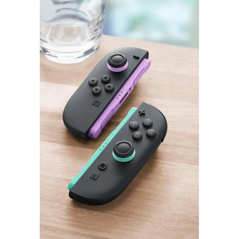 JOY-CON 2 PURPLE/GREEN PAIR CONTROLLERS FOR NINTENDO SWITCH 2, SPANISH VERSION, EUROPEAN WARRANTY - The Shop Gamer