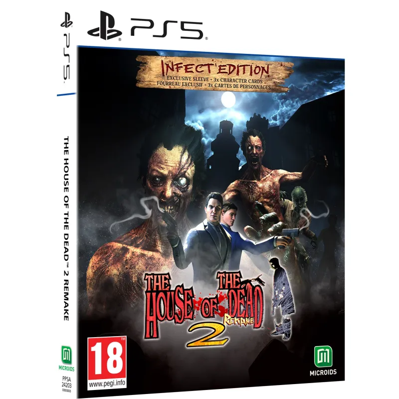 HOUSE OF THE DEAD 2 REMAKE INFECT EDITION PS5, PHYSISCHES SPIEL FÜR PLAYSTATION 5, SPANISCHE VERSION, EUROPÄISCHE GARANTIE - The