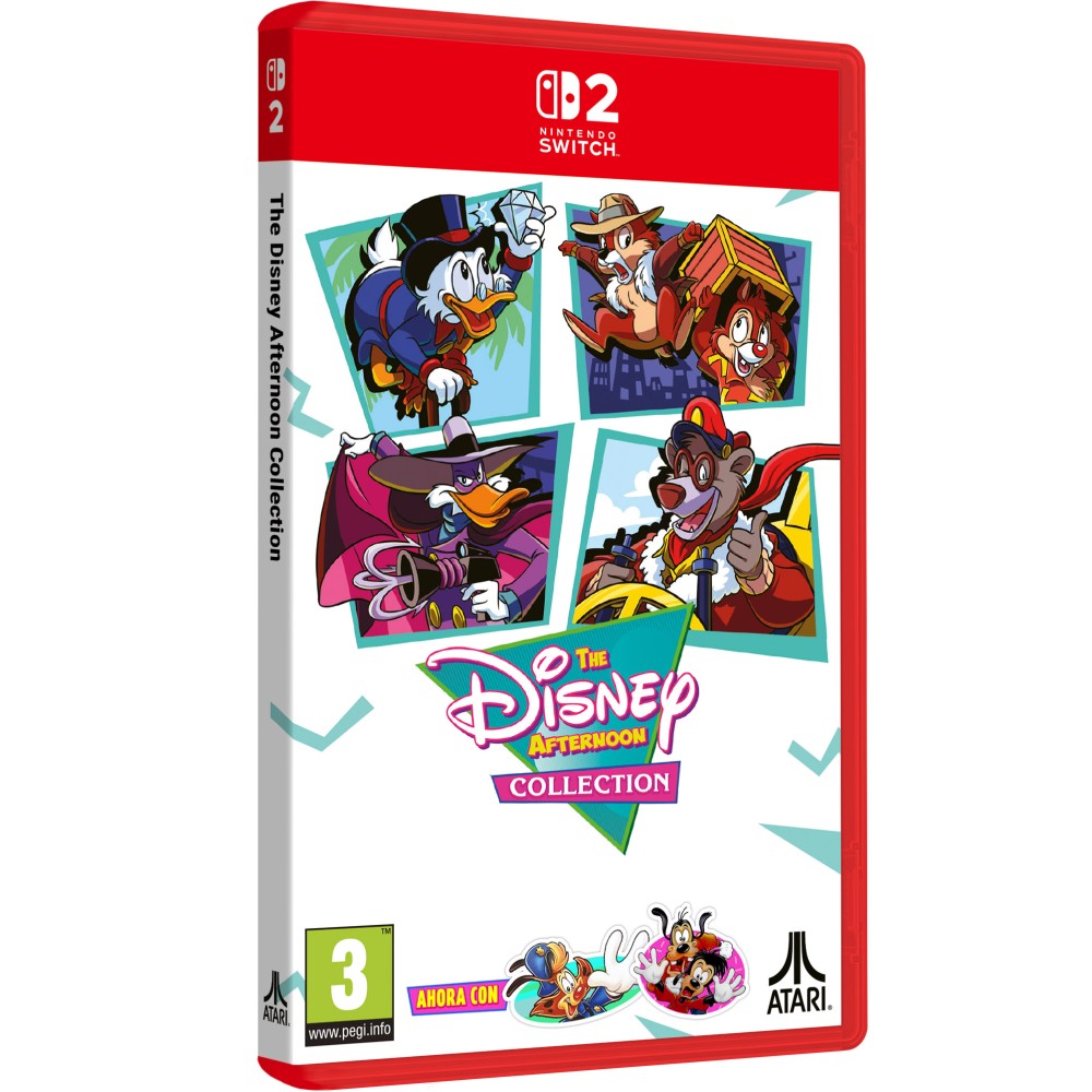 PREVENTA THE DISNEY AFTERNOON COLLECTION SWITCH2 JUEGO FÍSICO PARA NINTENDO SWITCH 2 VERSIÓN ESPAÑOLA GARANTÍA EUROPEA WARRANTY