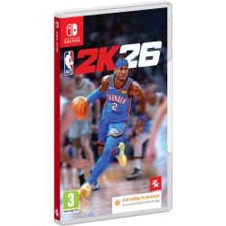 NBA 2K26 SWITCH CAJA CON CÓDIGO DE DESCARGA DIGITAL DE JUEGO COMPLETO PARA NINTENDO SWITCH VERSIÓN ESPAÑOLA GARANTÍA EUROPEA