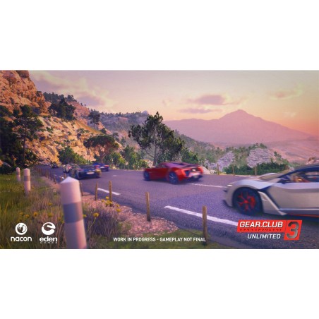 GEAR CLUB UNLIMITED 3 SWITCH2 TARJETA LLAVE DE JUEGO PARA NINTENDO SWITCH 2 VERSIÓN ESPAÑOLA GARANTÍA EUROPEA EUROPEAN WARRANTY