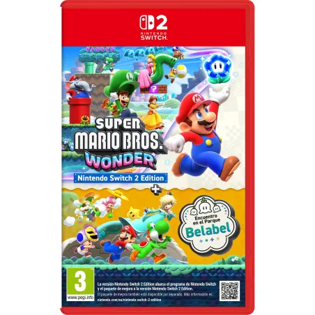 SUPER MARIO BROS. WONDER NINTENDO SWITCH 2 EDITION + INCONTRO AL PARCO BELABEL, GIOCO FISICO, VERSIONE SPAGNOLA - The Shop Gamer